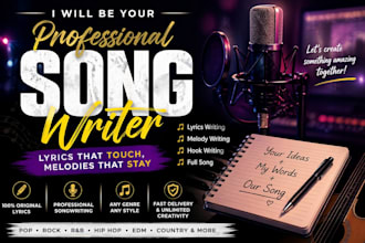 be your female vocalist singer, pop, edm country song piano player, keys player