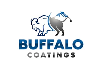 design luxury buffalo logo with new concepts