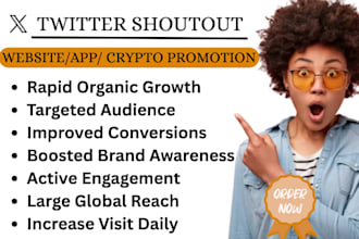 promote your crypto, app promotion youtube, twitter shoutout