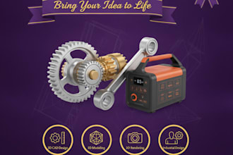 do solidwork 3d cad design 3d cad model 3d product design for manufacture
