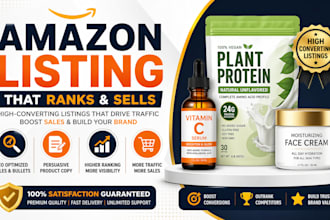 write SEO amazon product listing description and fba copywriting