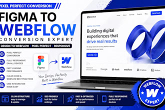 convert figma to webflow website pixel perfect