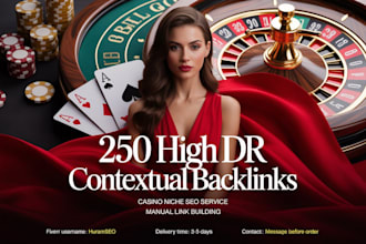 boost your seo with 250 contextual backlinks with high DR