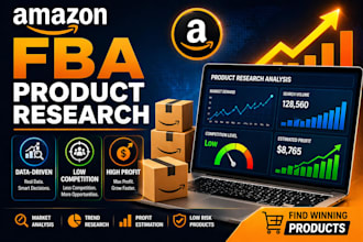 amazon fba product research with real data