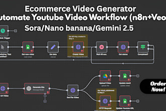 automate n8n automation API automation workfow for youtube, n8n spotify ai agent