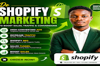 do shopify marketing to boost shopify sales traffic and conversions