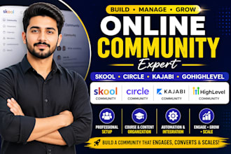 and manage your skool community kajabi, circle, and gohighlevel course platform