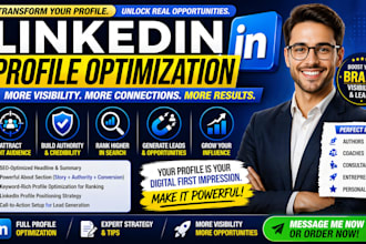 linkedin profile, optimisation, resume writing