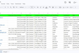do b2b lead generation and data entry
