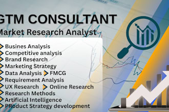 create marketing strategy from research to GTM, benchmark report, saas research