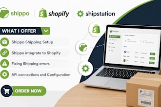 do shipstation shippo setup API integration and automation for shopify store