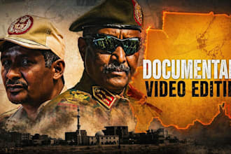 do documentary video editing