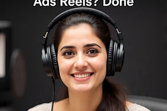 record a professional female urdu hindi voice over