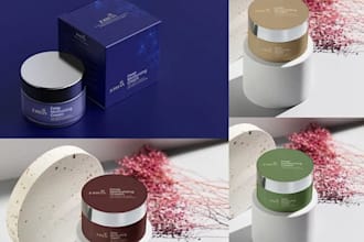 make unique product label and packaging design, cosmetic and food label design