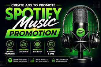 create ads for your spotify music promotion