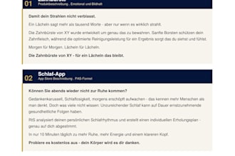 ich werde deutsche produktbeschreibungen schreiben