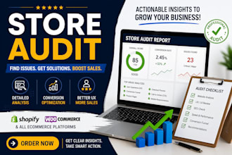 do shopify audit,shopify cro,shopify expert and shopify optimization