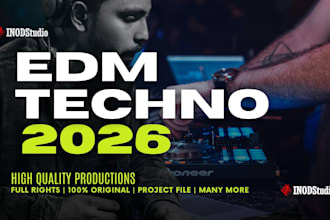 recreate or remake your techno song into high quality