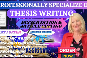 proofread, ghostwrite your academic writing, thesis and dissertation editing