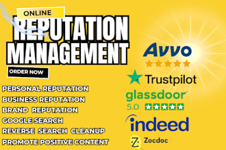 do online reputation management, ORM and build positive brand reputation