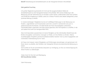 lebenslauf und bewerbungsanschreiben als neuerstellung, korrektur und design