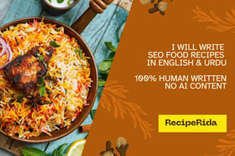 write recipe blog posts that convert clicks into customers