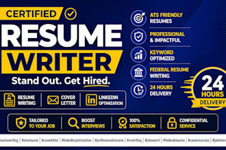 provide professional resume writing ats resume and cover letter services