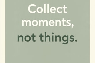create 3 aesthetic instagram quote posts using canva in 24 hours