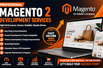 develop customize magento 2 store expert bugs custom design wq2website developer
