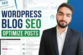 optimize blog posts for SEO in wordpress