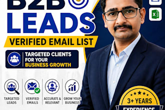generate targeted b2b leads and verified email list