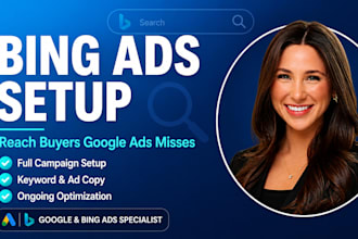 setup and manage your microsoft bing ads campaign