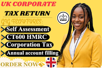 file your UK corporation tax ct600 and hmrc annual account