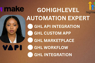 do gohighlevel API integration, custom ghl apps,ghl marketplace