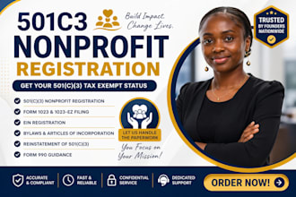 register your 501c3 nonprofit, file 1023 or 1023 ez, ein