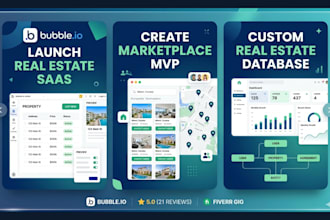 bubble realtor vendor portal wholesale ordering web app airbnb rental management
