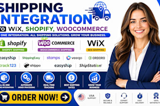 integrate shippo veeqo easyship shipstation wix shopify woocommerce shipping