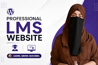 build a modern learndash lms website in wordpress