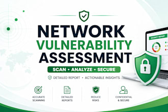 do a professional vulnerability assessment and security report