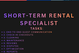be a comprehensive str manager