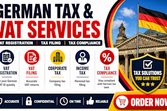 do german vat registration, germany tax filing, corporate tax income tax, vat i