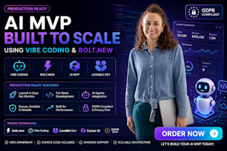 build your production ready ai mvp using vibe coding and bolt new