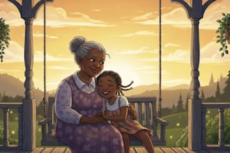 illustrate picture bedtime stories african american children book illustration