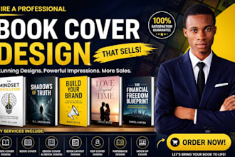 do  book cover design, ebook cover design and KDP cover design