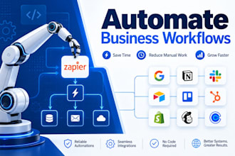 build zapier automation workflow integration no code business automation
