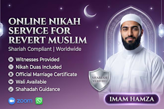 help revert muslims complete online nikah islamic marriage