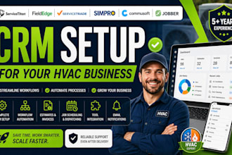 setup servicetitan fieldedge servicetrade simpro commusoft jobber for your hvac