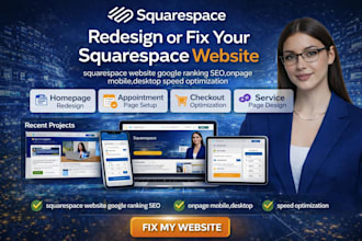 squarespace website google ranking, SEO,onpage mobile,desktop speed optimization