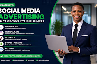 manage facebook ads campaign instagram ads shopify meta ads marketing tiktok ads