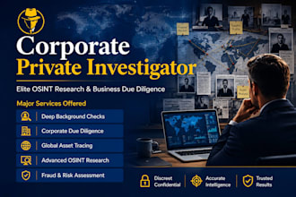 do background check online people social media as private investigator detective
